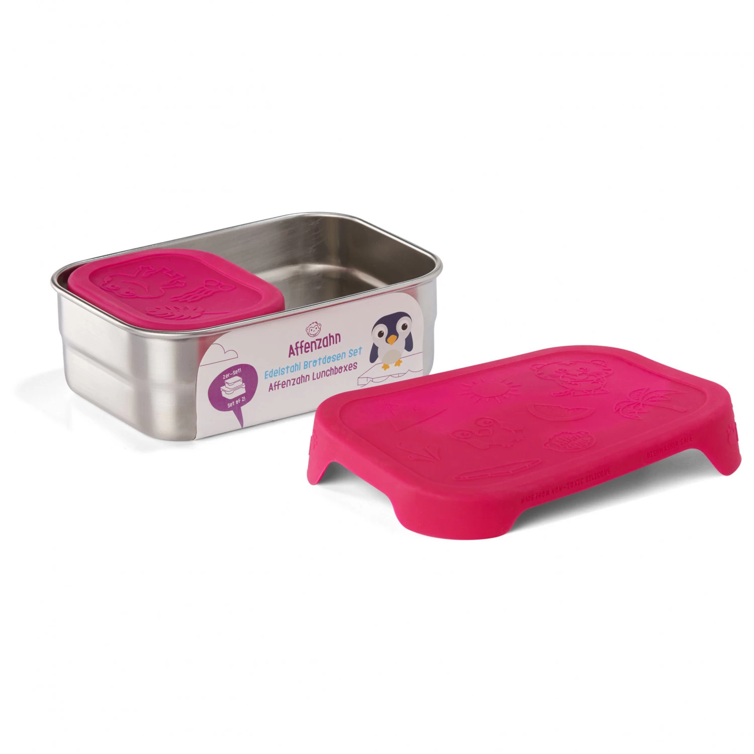 Affenzahn Lunchbox Set Owl - Food Storage 5 Affenzahn Lunchbox Set Owl - Food Storage - Image 3