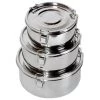 Basic Nature Stainless Steel Food Container - Food Storage -Camping Discount Store basic nature stainless steel food container food storage