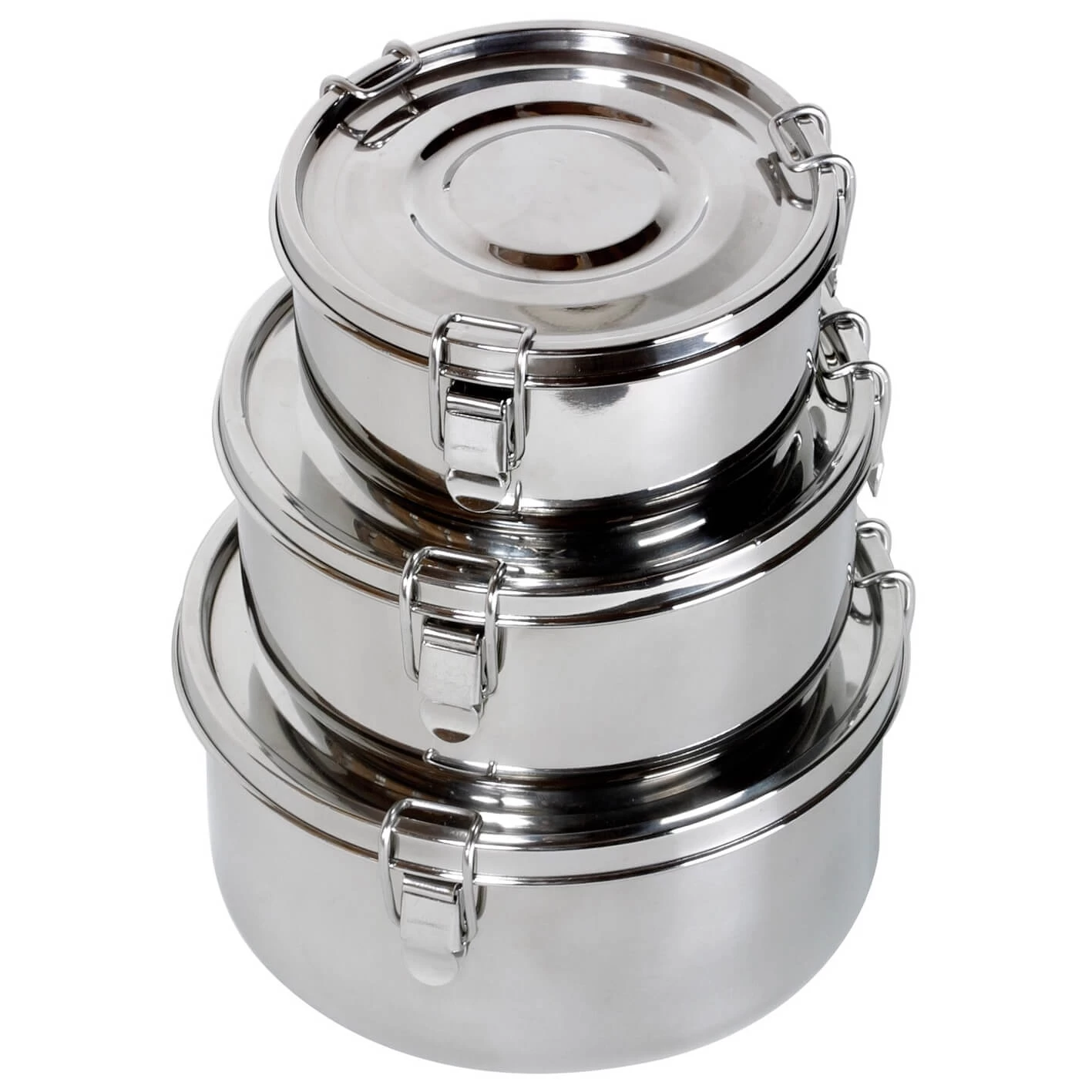Basic Nature Stainless Steel Food Container - Food Storage 3 Basic Nature Stainless Steel Food Container - Food Storage