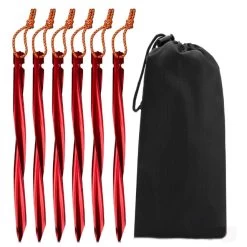 Basic Nature Zelthering Y-Stake Spiral - Tent Stake