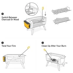 Biolite FirePit Poker -Camping Discount Store biolite firepit poker detail 3