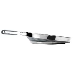 Brunner Volcano Pan Fold-Away - Skillet 8 Brunner Volcano Pan Fold-Away - Skillet -Camping Discount Store brunner volcano pan fold away skillet detail 3