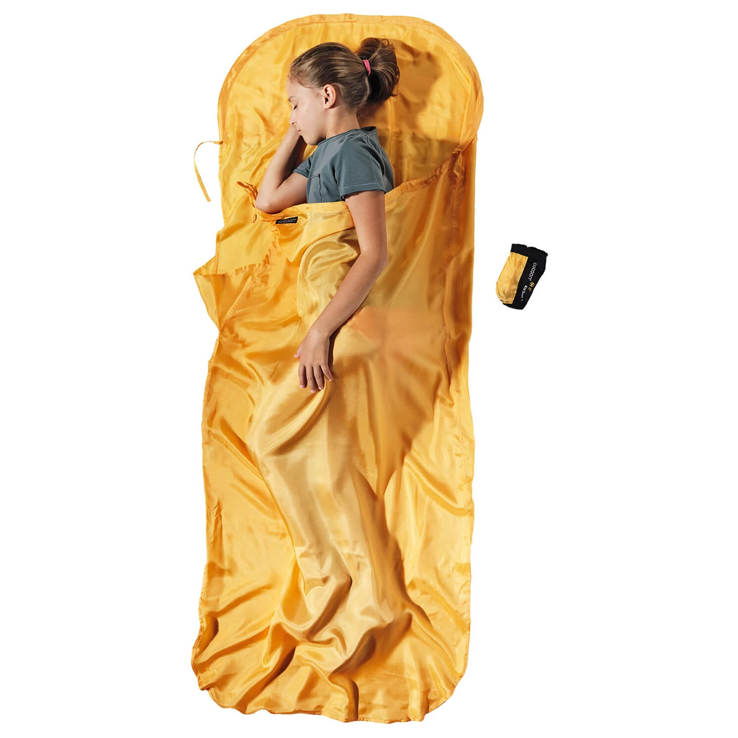 Cocoon Kid's Silk Travelsheet - Travel Sleeping Bag 4 Cocoon Kid's Silk Travelsheet - Travel Sleeping Bag - Image 2