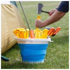 Coghlans Foldable Bucket -Camping Discount Store coghlans foldable bucket detail 3
