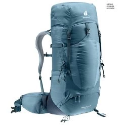 Deuter Aircontact Lite 40 + 10 - Walking Backpack -Camping Discount Store deuter aircontact lite 40 10 walking backpack bf detail 12