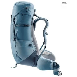 Deuter Aircontact Lite 40 + 10 - Walking Backpack -Camping Discount Store deuter aircontact lite 40 10 walking backpack bf detail 5