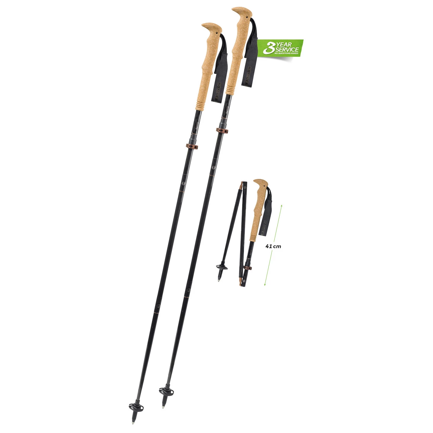 Komperdell Carbon FXP.4 Summit Vario - Walking Poles 3 Komperdell Carbon FXP.4 Summit Vario - Walking Poles