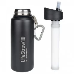 Lifestraw Go Stainless Steel - Water Bottle -Camping Discount Store lifestraw go stainless steel water bottle detail 2