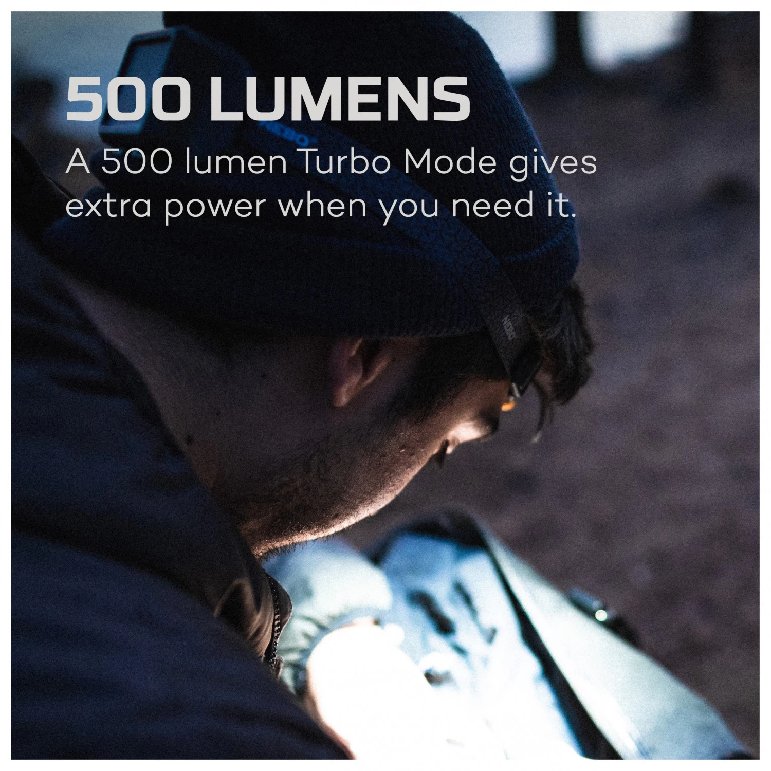 NEBO Einstein 500 - Head Torch 4 NEBO Einstein 500 - Head Torch - Image 2