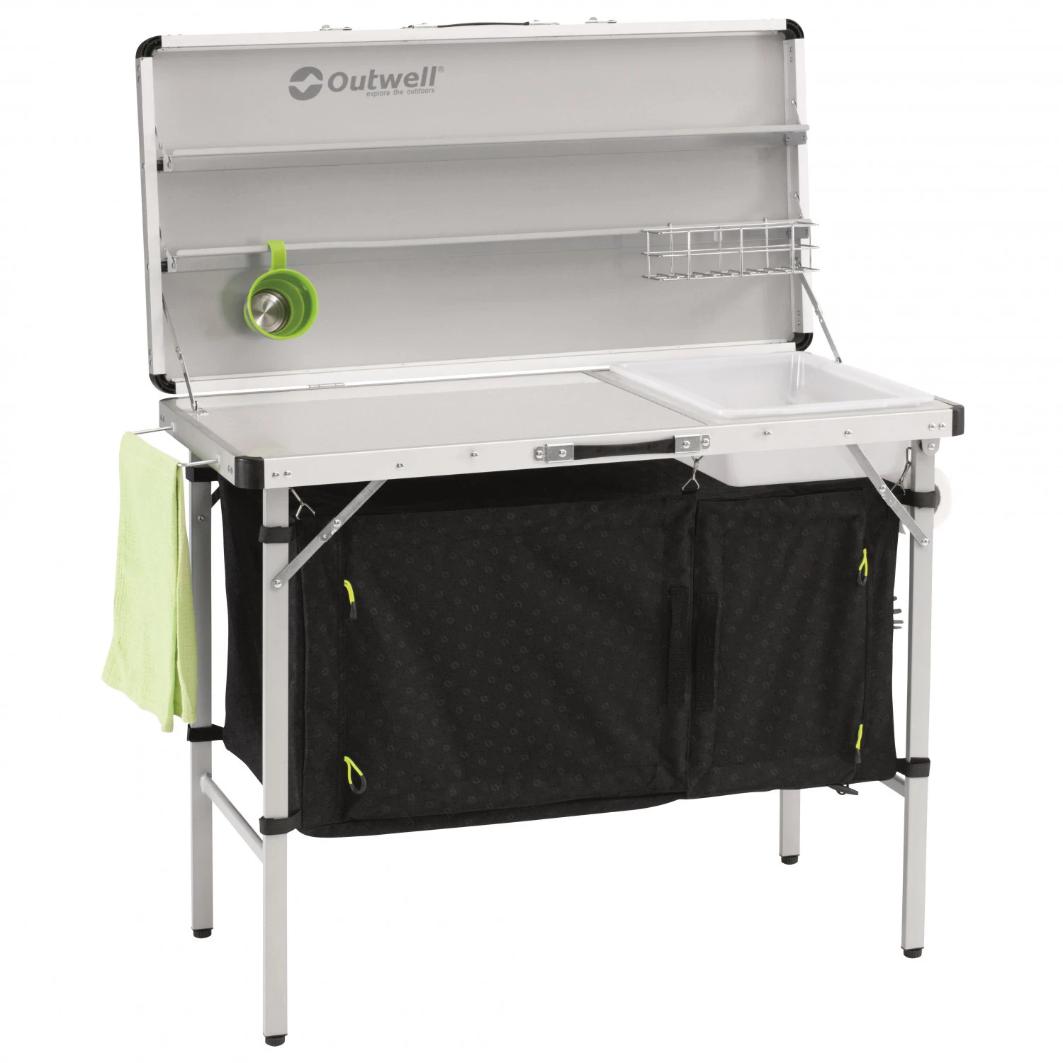 Outwell Drayton Kitchen Table - Camping Cupboard 5 Outwell Drayton Kitchen Table - Camping Cupboard - Image 3