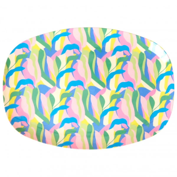 Rice Melamine Rectangular Plate - Plate 3 Rice Melamine Rectangular Plate - Plate