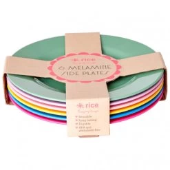 Rice Melamine Round Side Plates Giftbox - Plate