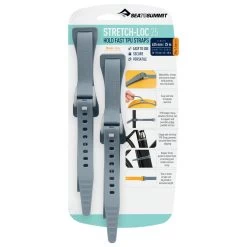 Sea To Summit Stretch-Loc 25 2-Pack - Lashing Strap 5 Sea To Summit Stretch-Loc 25 2-Pack - Lashing Strap -Camping Discount Store sea to summit stretch loc 25 2 pack lashing strap detail 2