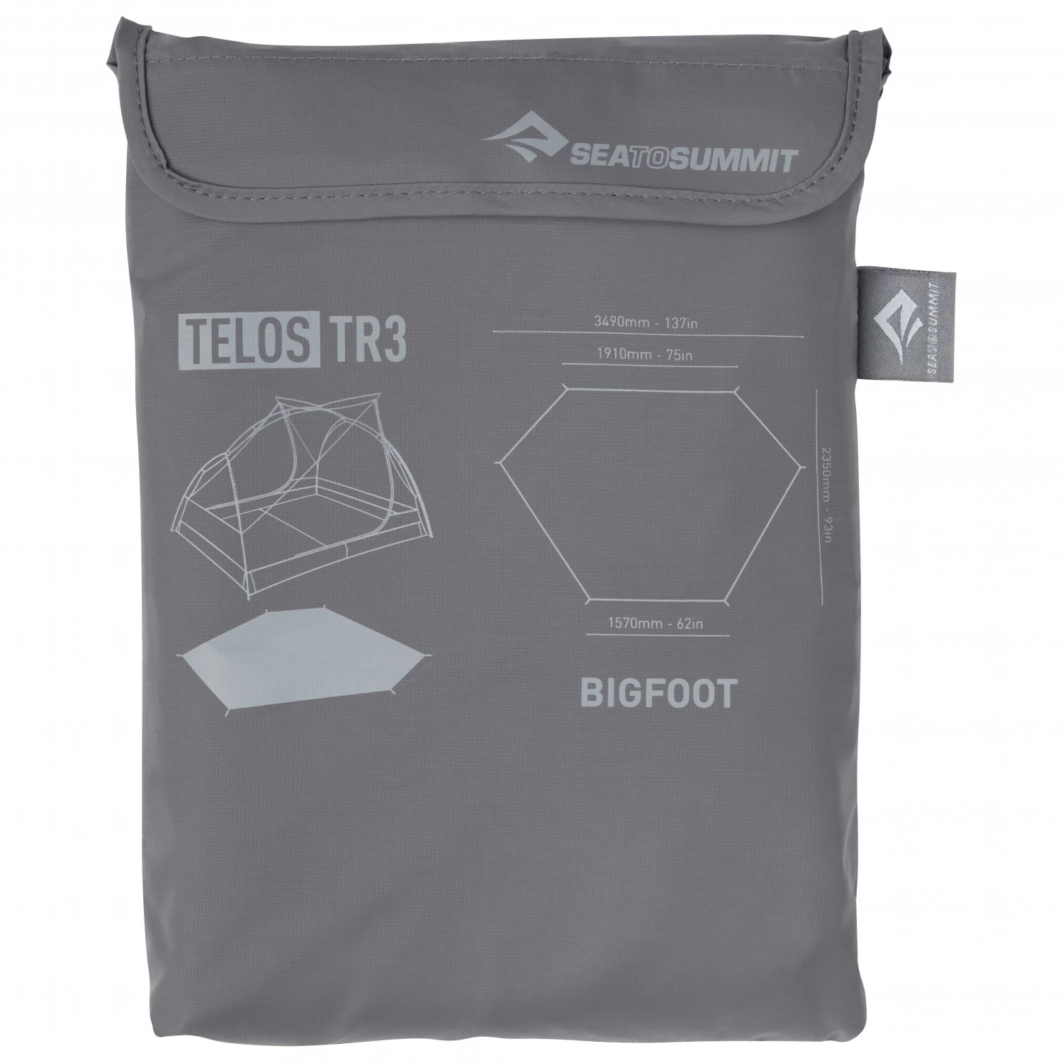 Sea To Summit Telos TR3 Bigfoot - Footprint 4 Sea To Summit Telos TR3 Bigfoot - Footprint - Image 2