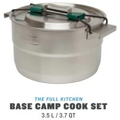 Stanley Adventure Base Camp Cook Set - Pot -Camping Discount Store stanley adventure base camp cook set pot detail 3