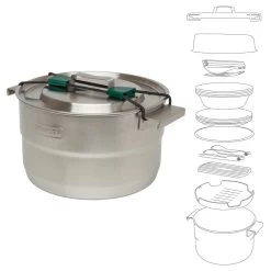 Stanley Adventure Base Camp Cook Set - Pot -Camping Discount Store stanley adventure base camp cook set pot detail 6