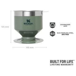 Stanley Classic Perfect-Brew Pour Over - Coffee Filter -Camping Discount Store stanley classic perfect brew pour over coffee filter detail 4
