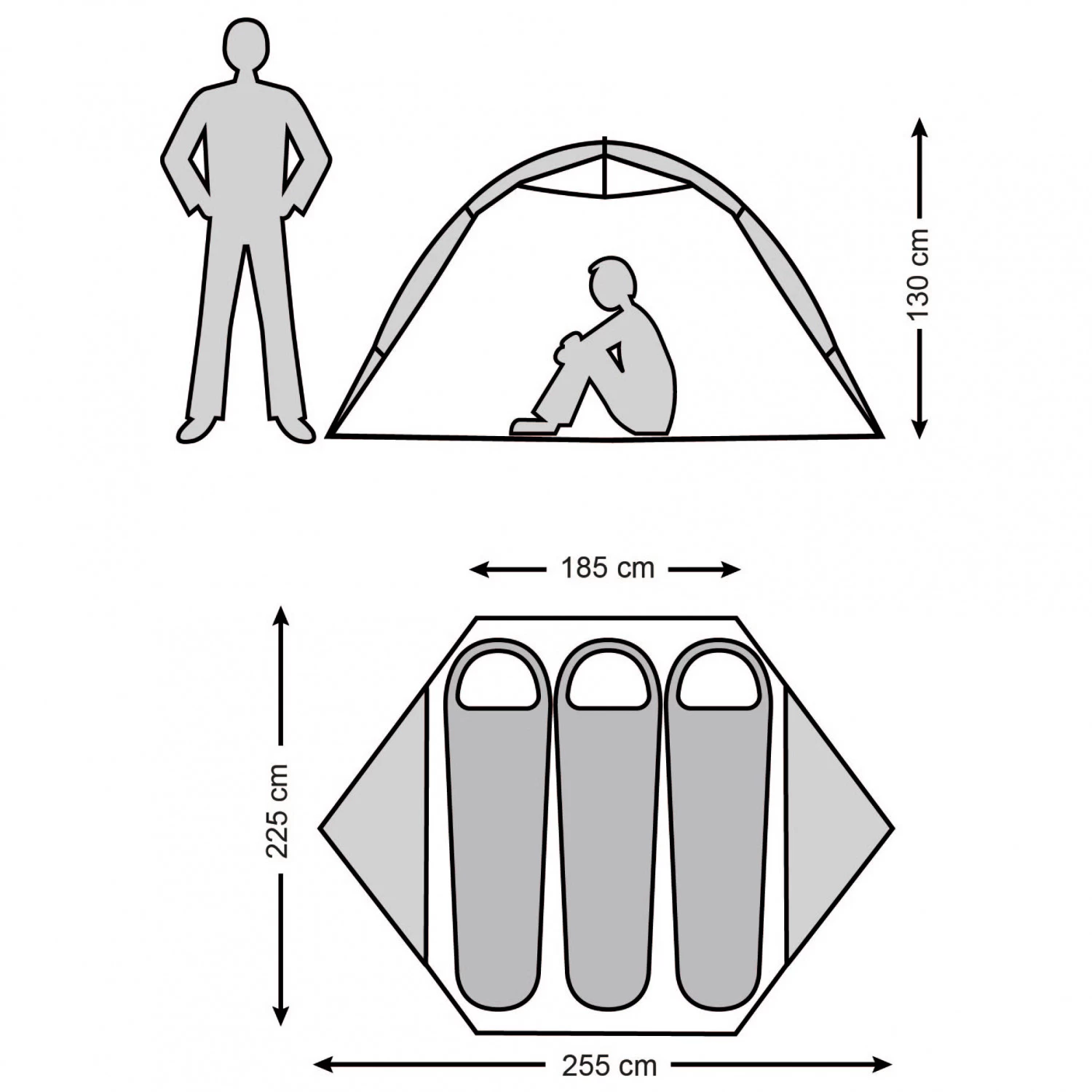 Stoic Njavve 3P Tent - 3-person Tent 13 Stoic Njavve 3P Tent - 3-person Tent - Image 11