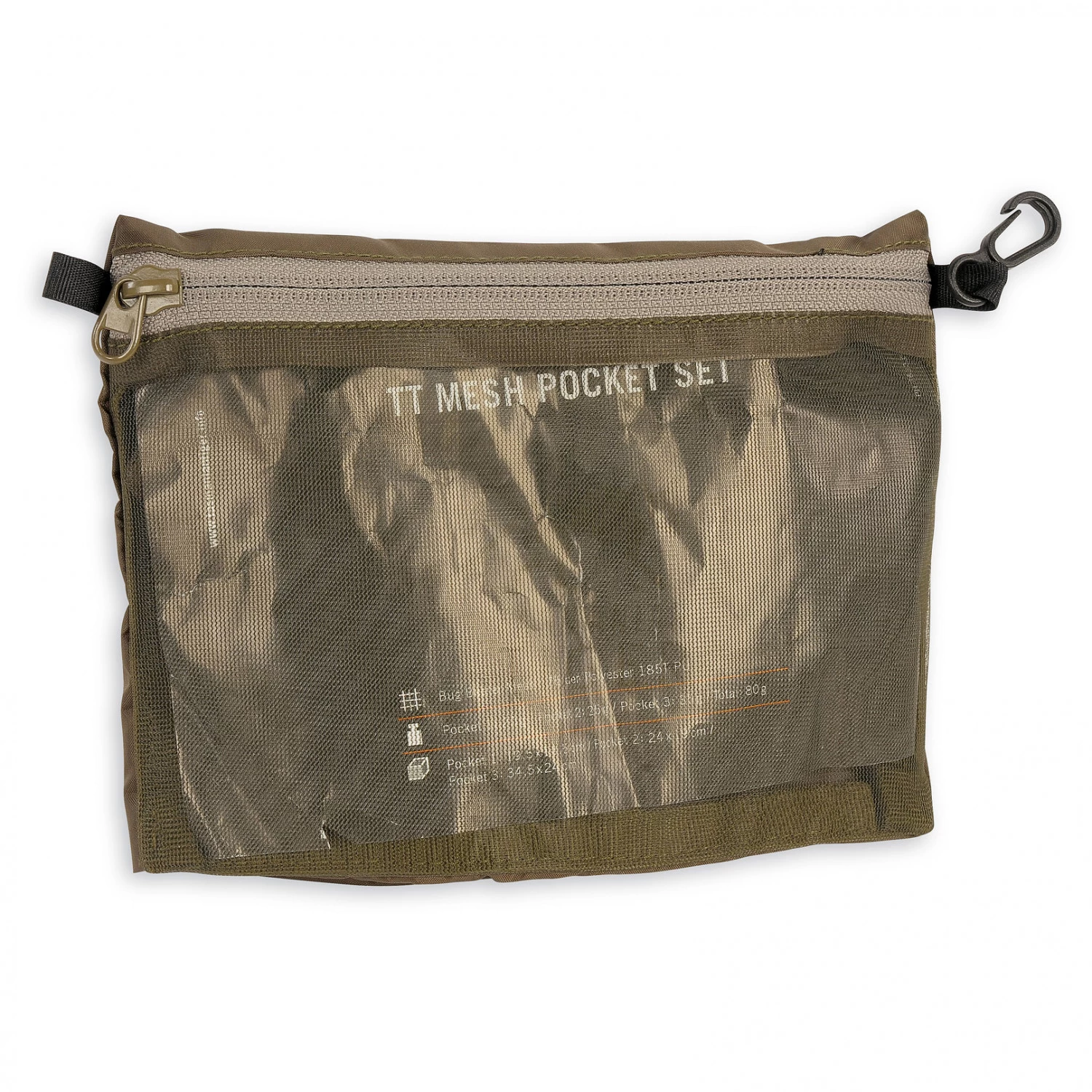 Tasmanian Tiger TT Mesh Pocket Set - Stuff Sack 4 Tasmanian Tiger TT Mesh Pocket Set - Stuff Sack - Image 2