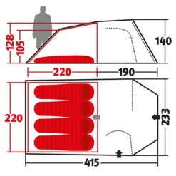 Wechsel Intrepid 4 - 4-person Tent -Camping Discount Store wechsel intrepid 4 4 person tent detail 8