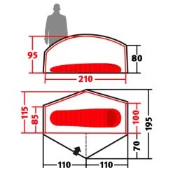 Wechsel Trailrunner - 1-person Tent -Camping Discount Store wechsel trailrunner 1 person tent detail 6